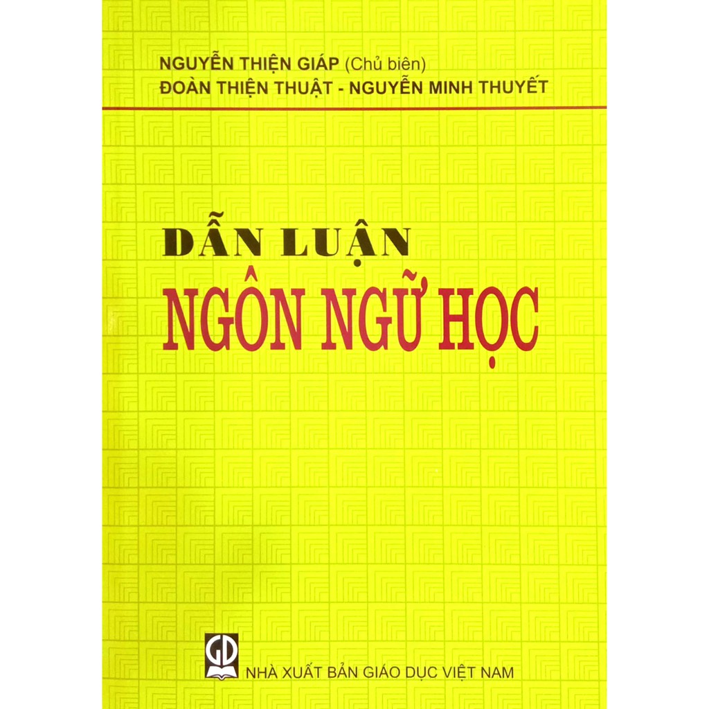 Sách Dẫn Luận Ngôn Ngữ Học