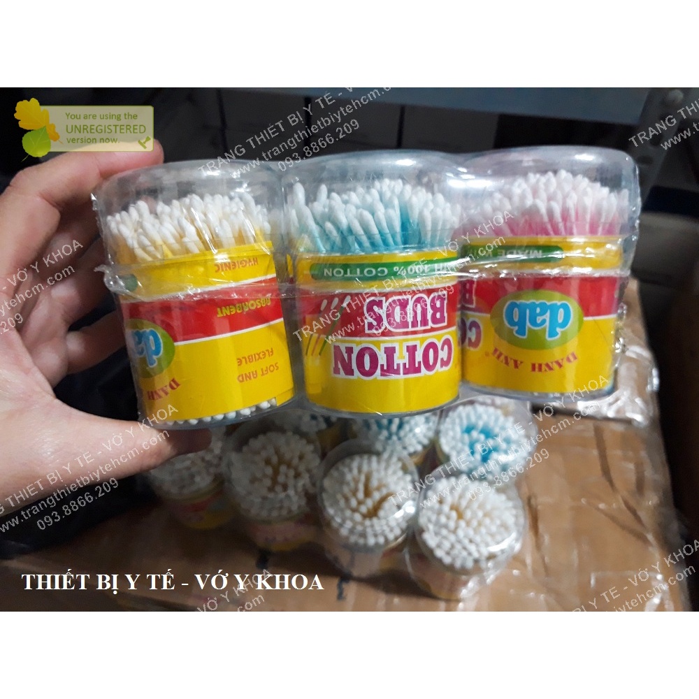 LỐC 12 HỘP TĂM BÔNG