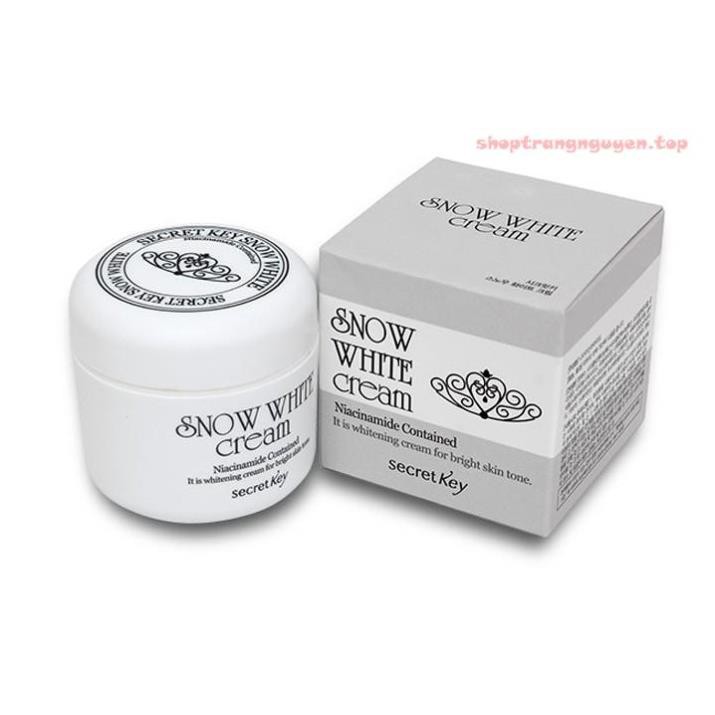 [Sample] Kem Dưỡng Trắng, Nâng Tone Da 4 Trong 1 Secret Key Snow White Cream - 2g