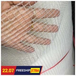 Combo 10 mét lưới cước trắng khổ 1 mét