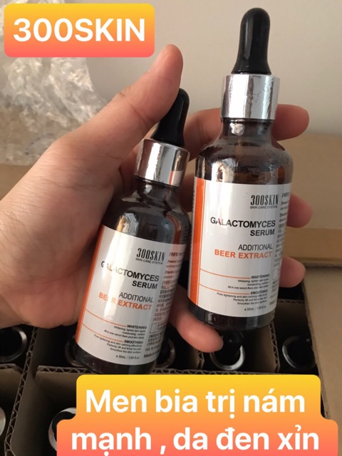 [HOT SPA] Tinh chất serum men bia trắng da 300SKIN GALACTOMYCES BEER EXTRACT SERUM