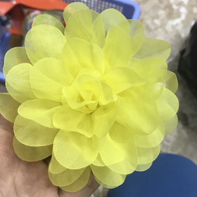 Hoa voan thủ công kích thước 11cm