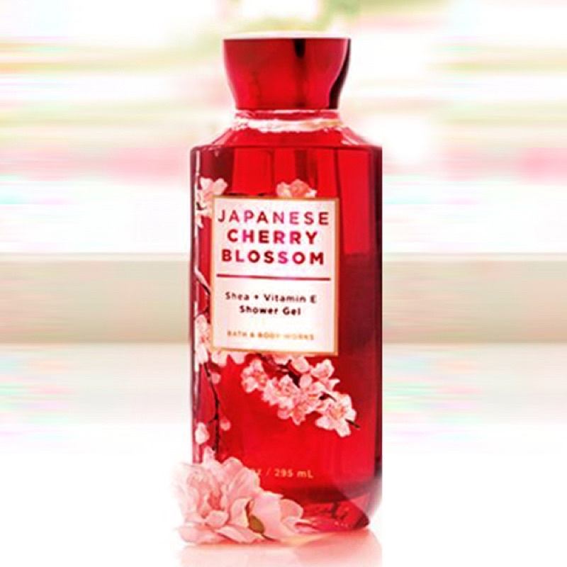 GEL TẮM BATH AND BODY WORKS JAPANESE CHERRY BLOSSOM 295ML