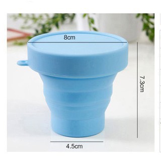 Sỉ 10 Ly nhựa gấp gọn du lịch