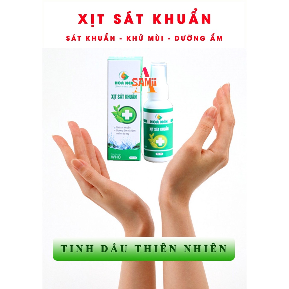 Dung dịch xịt sát khuẩn tay toàn thân không khí cho bé và gia đình 10ml | BigBuy360 - bigbuy360.vn