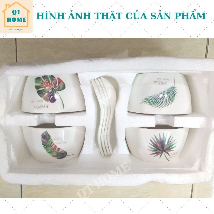 Bộ Chén Bát Ăn Cơm Gia Đình Nhiều Mẫu
