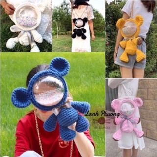 Túi gẫu tự đan ( đan sẵn )