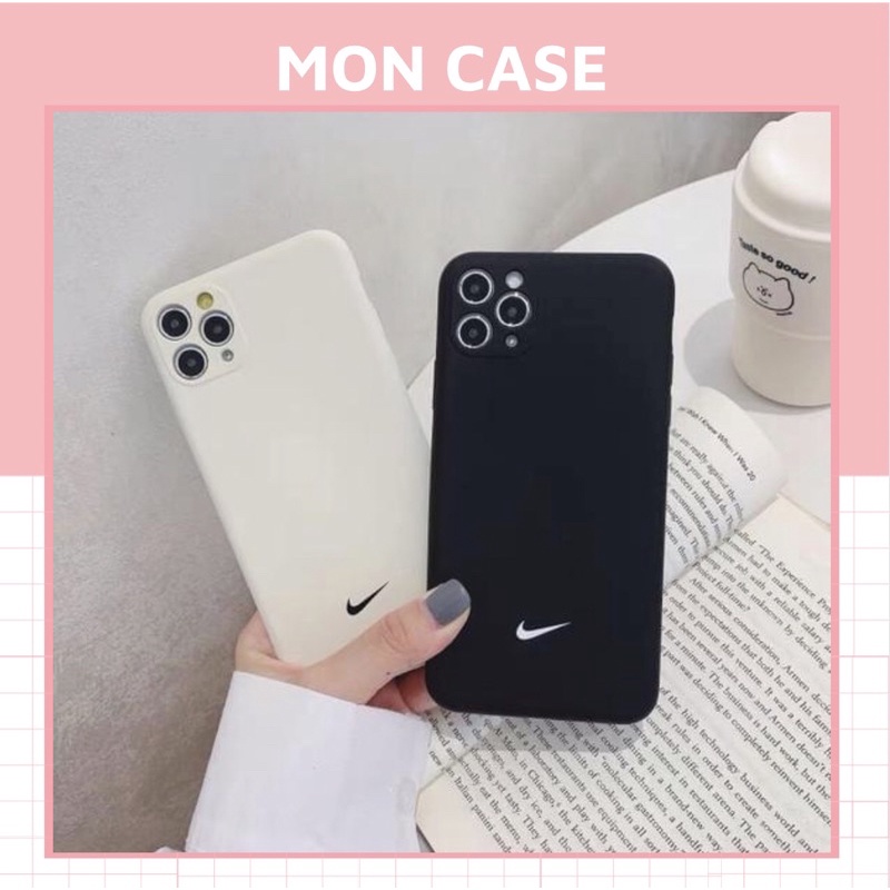 Ốp lưng iphone cạnh vuông logo Nike- iphone6s/6plus/7plus/8plus/x/xs/xsmax/11/11pro/11promax/12ro/12promax – Mon Case