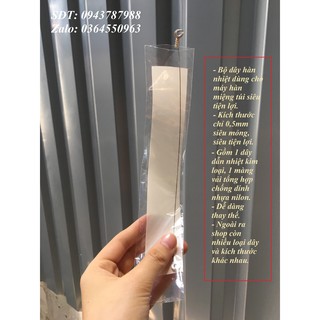 DÂY HÀN NHIỆT 0,5MM SIÊU TIỆN DỤNG DÀNH CHO MÁY HÀN MIỆNG TÚI