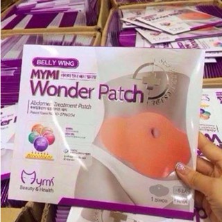 Miếng dán tan mỡ bụng giảm béo Mymi Wonder Patch (Hộp 5 miếng)