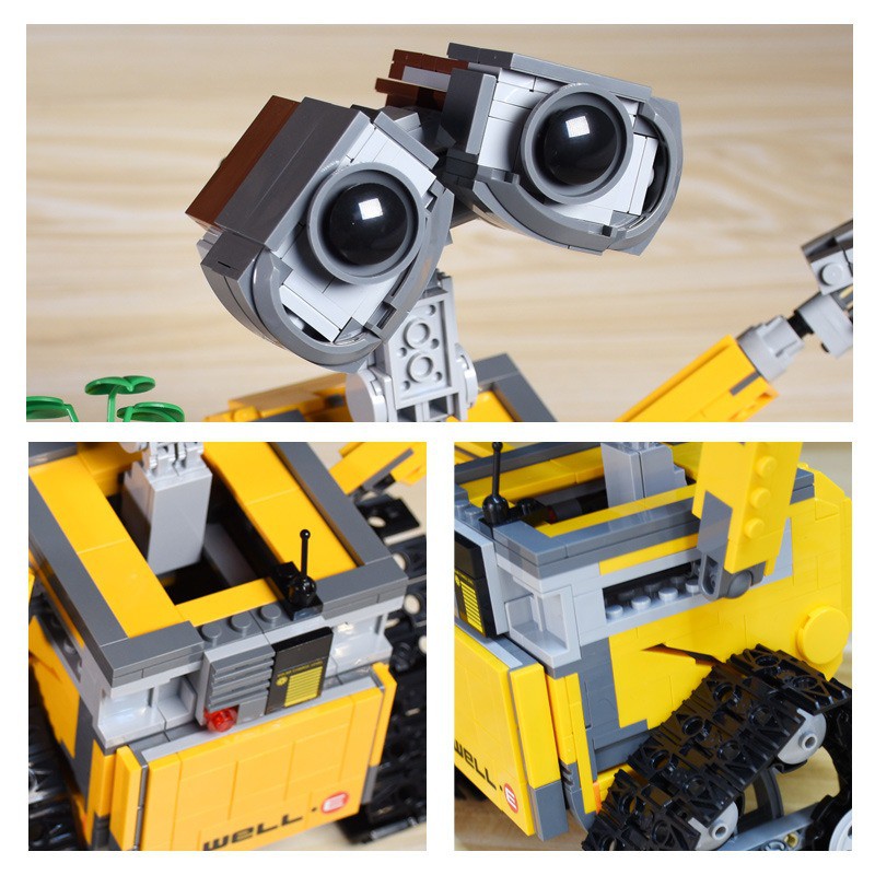 Đồ chơi lắp ráp Wall-E - Xếp hình thông minh - Robot người máy dễ thương - Đồ chơi trí tuệ - No. 16003