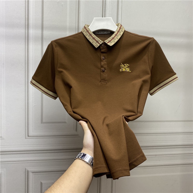Áo Thun polo Ngắn Tay Thời Trang Xuân Hè Hàng Mới Cho Nam