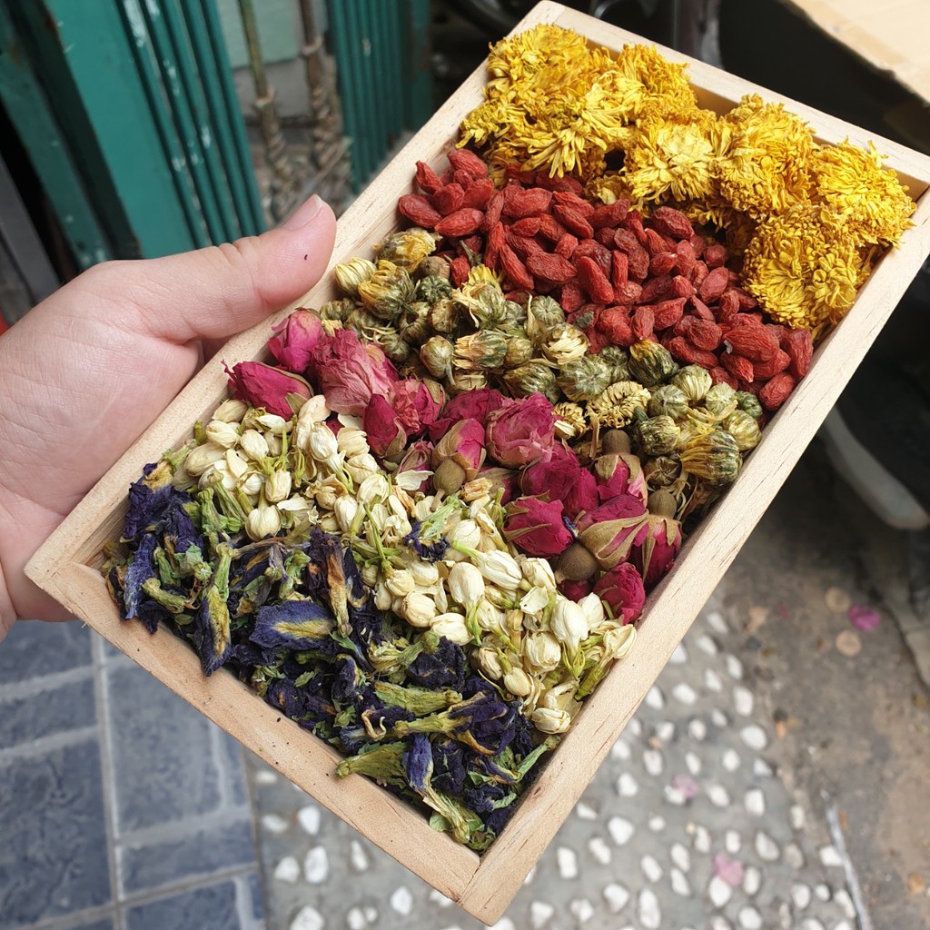 Lục Trà Hoa - 1 Set