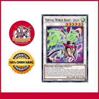 [EN][Thẻ Bài Yugioh Chính Hãng] Virtual World Beast - Jiujiu