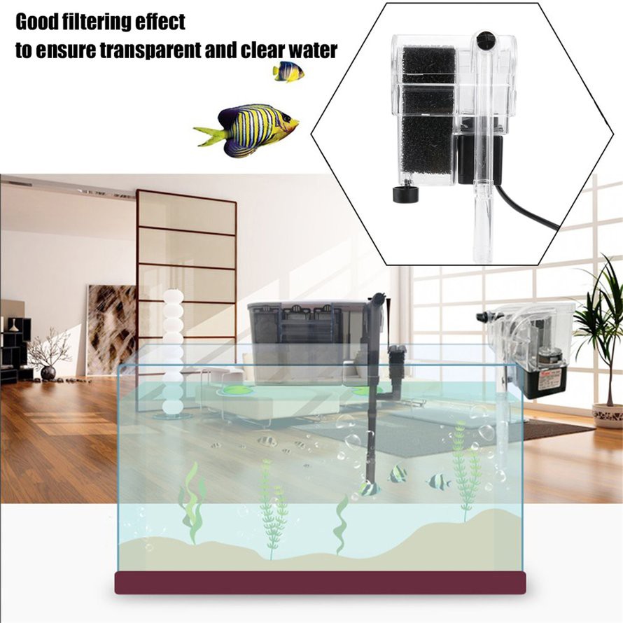 Máy lọc nước bể cá mini 220-240V