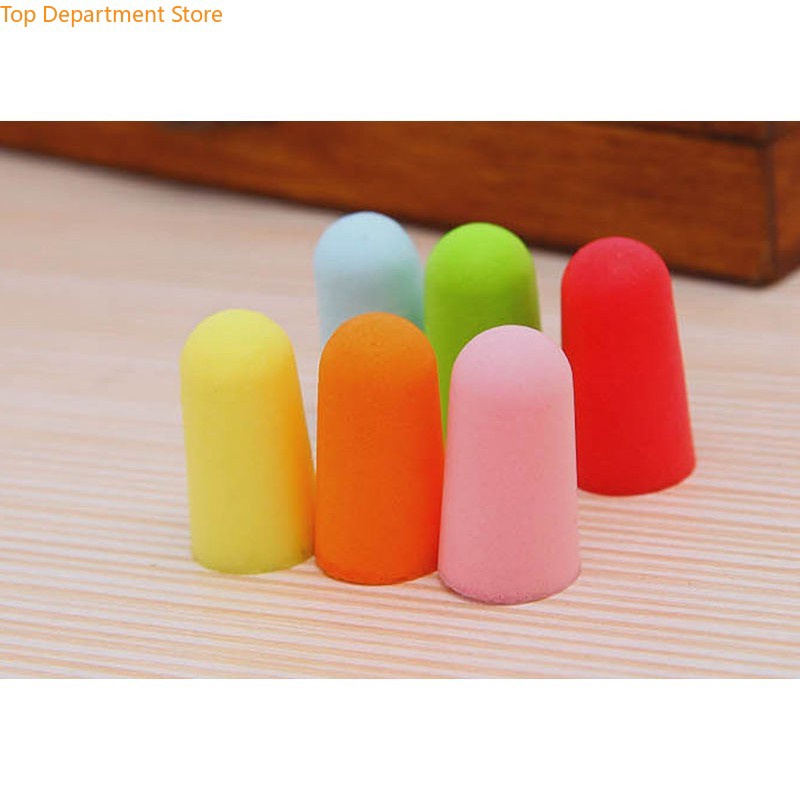 Set 10 Cặp Mút Xốp Bịt Tai Chống Ồn Tiện Dụng Khi Ngủ