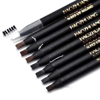 Chì xé kẻ mày cứng xịn chống nước gảy phẩy sợi Haozhuang Make Up Milano Eyebrow Pencil 4,5g.