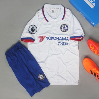 Áo bóng đá Chelsea trắng SK 2019-2020