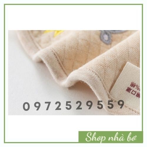 Khẩu trang vải cao cấp cho bé từ 0 - 5 tuổi 100% COTTON HỮU CƠ TỰ NHIÊN, có thể điều chỉnh quai đeo [FREESHIP]