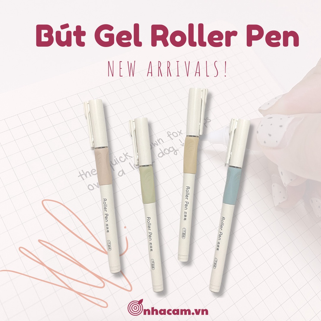 Bút Gel Roller Pen Takenote Nhà Cam