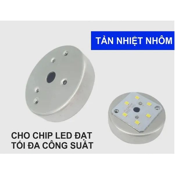 Bộ 2 bóng đèn led trụ 55w kín nước siêu sáng siêu bền tiết kiệm điện