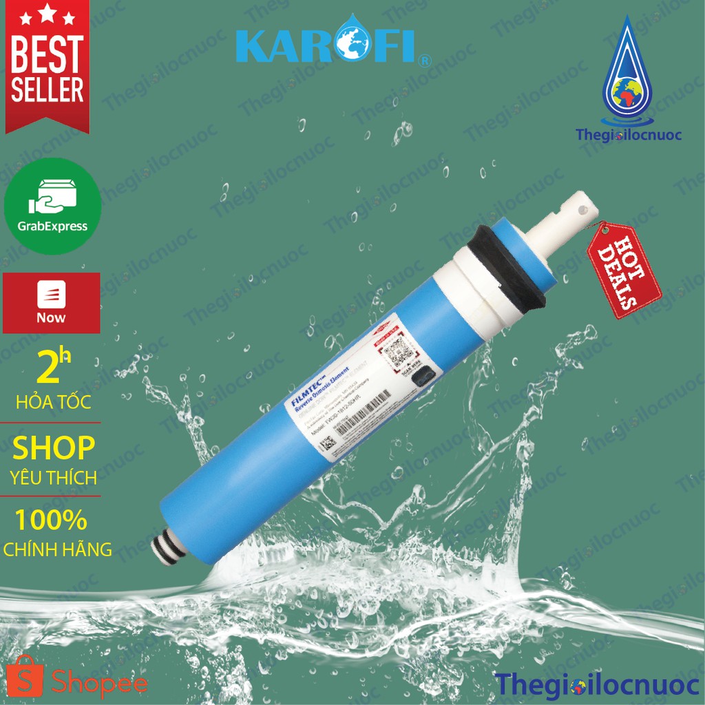 Bộ lõi lọc nước Karofi 123456789 chính hãng