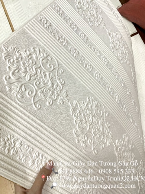 (Miền Nam) Xốp dán tường 3D hoa văn (có BẢO HÀNH) | BigBuy360 - bigbuy360.vn