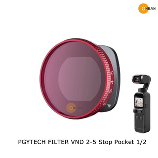 PGYTECH Filter VND 2-5 Stop hỗ trợ quay chụp cho Osmo Pocket 2