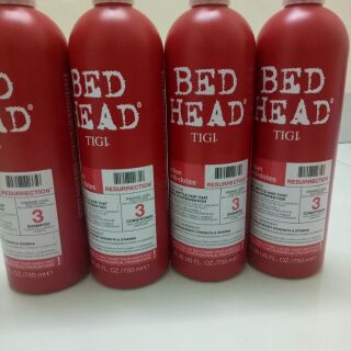 Cặp dầu gội và xả tigi đỏ 750ml Đức
