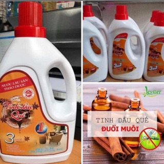 Nước lau sàn thảo dược tinh dầu quế