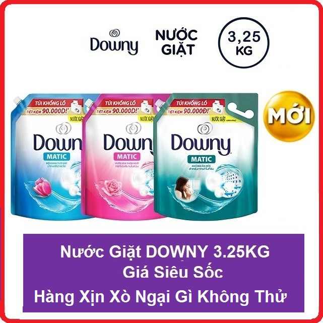 Nước Giặt DOWNY Ngát Hương Hoa Túi 3.25kg