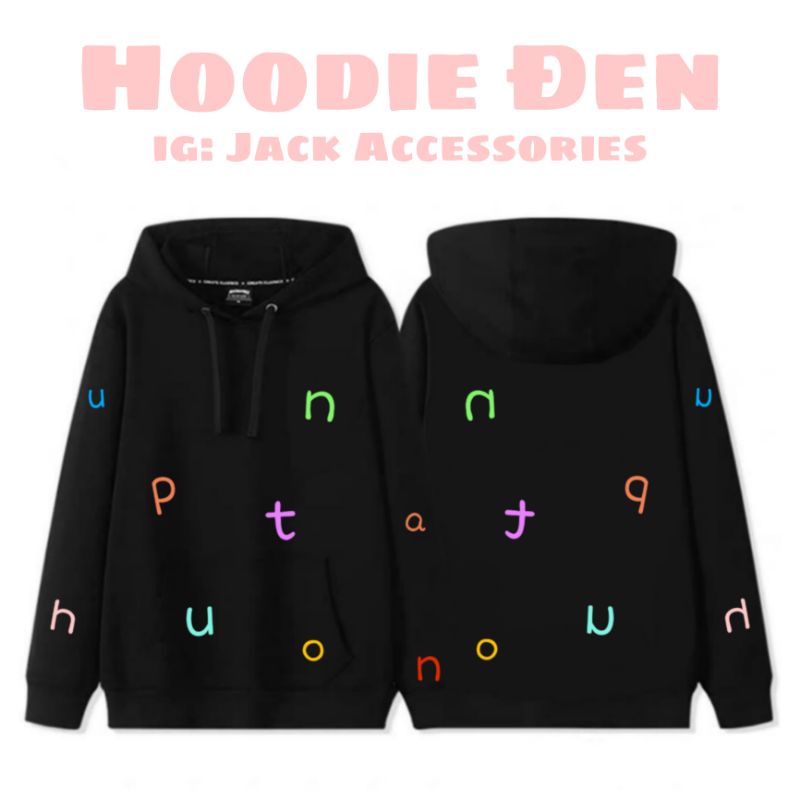 Hoodie Đen