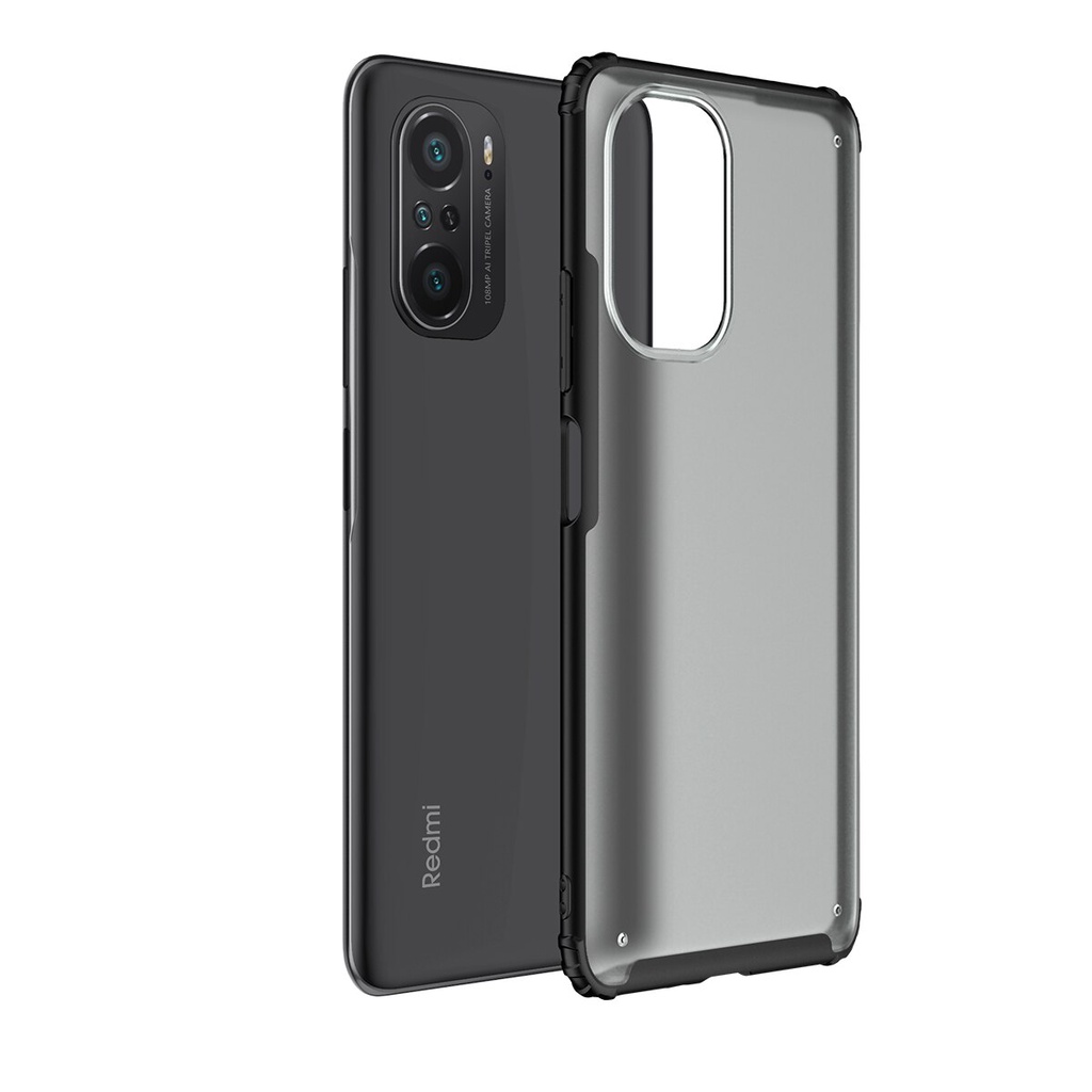 Ốp điện thoại chống sốc trong suốt thời trang cho Xiaomi Poco F3