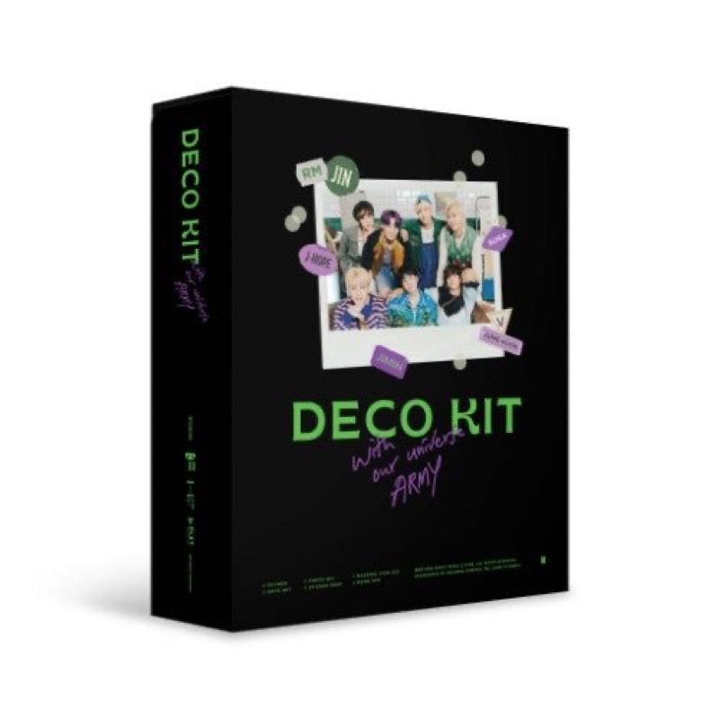 BỘ TRANG TRÍ NHÓM NHẠC BTS DECO KIT