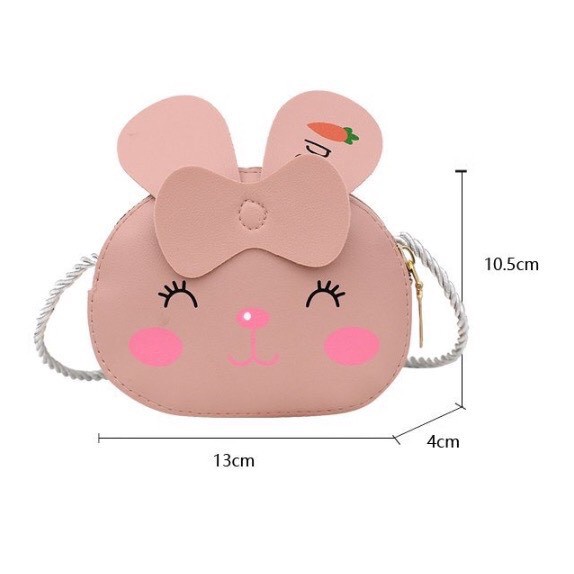 Túi đeo chéo cho bé - Túi đeo chéo hình động vật chất da mềm xinh xắn cho bé trai bé gái mẫu mới nhất