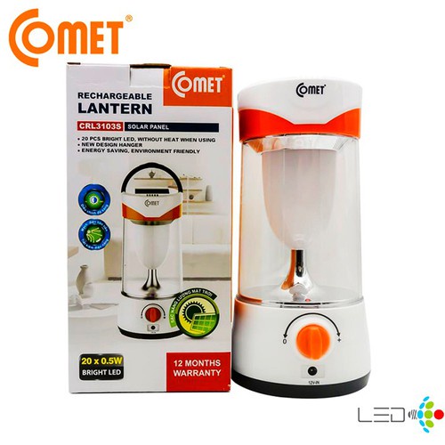 Combo Đèn Bắt Muỗi Và Đèn Sạc Tích Điện Comet CM038 - CRL3103S Bộ sản phẩm đèn diệt muỗi và đèn tích điện