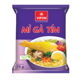 Thùng 30 gói MÌ GÀ TÍM VIFON