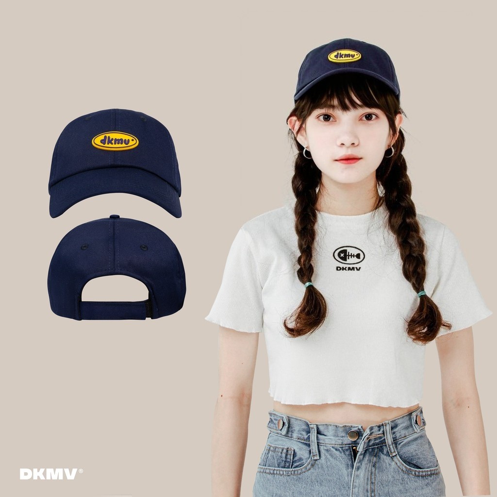 DKMV Mũ lưỡi trai unisex Don't Kill My Vibe - MÀU XANH ĐẬM