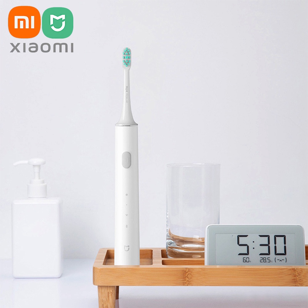 Bàn chải điện Xiaomi Mijia T300 thời gian pin đến 25 ngày / Động cơ từ tính rung tần số cao