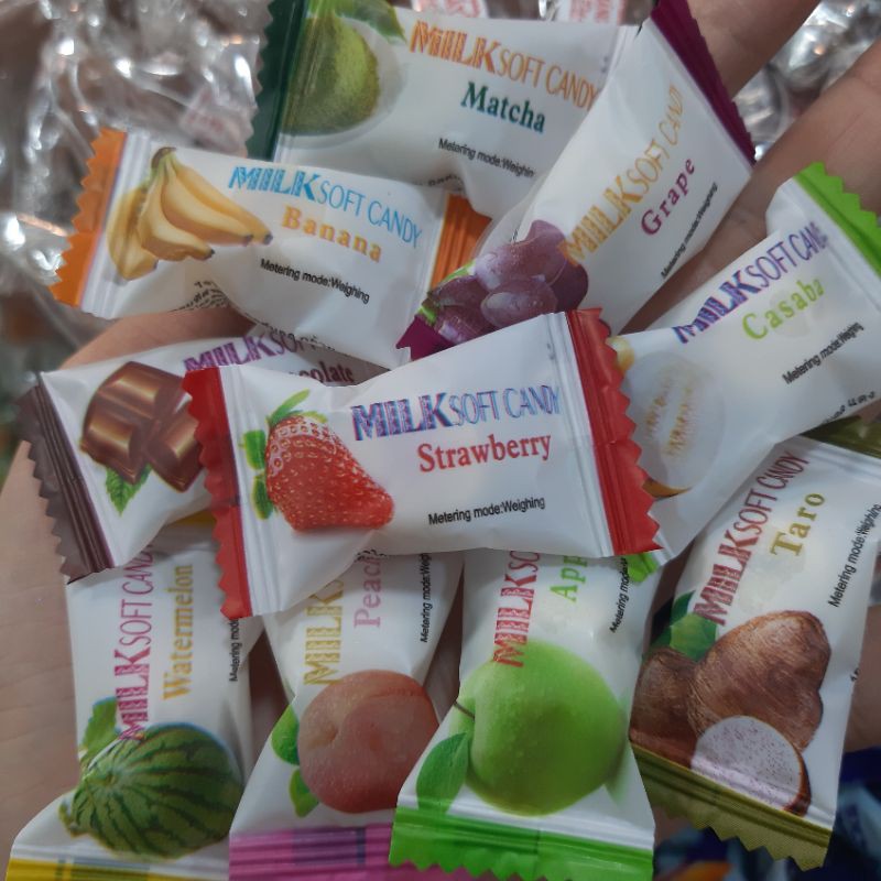 KẸO TRÁI CÂY THÁI LAN MIX CÁC VỊ SIÊU NGON 500GR