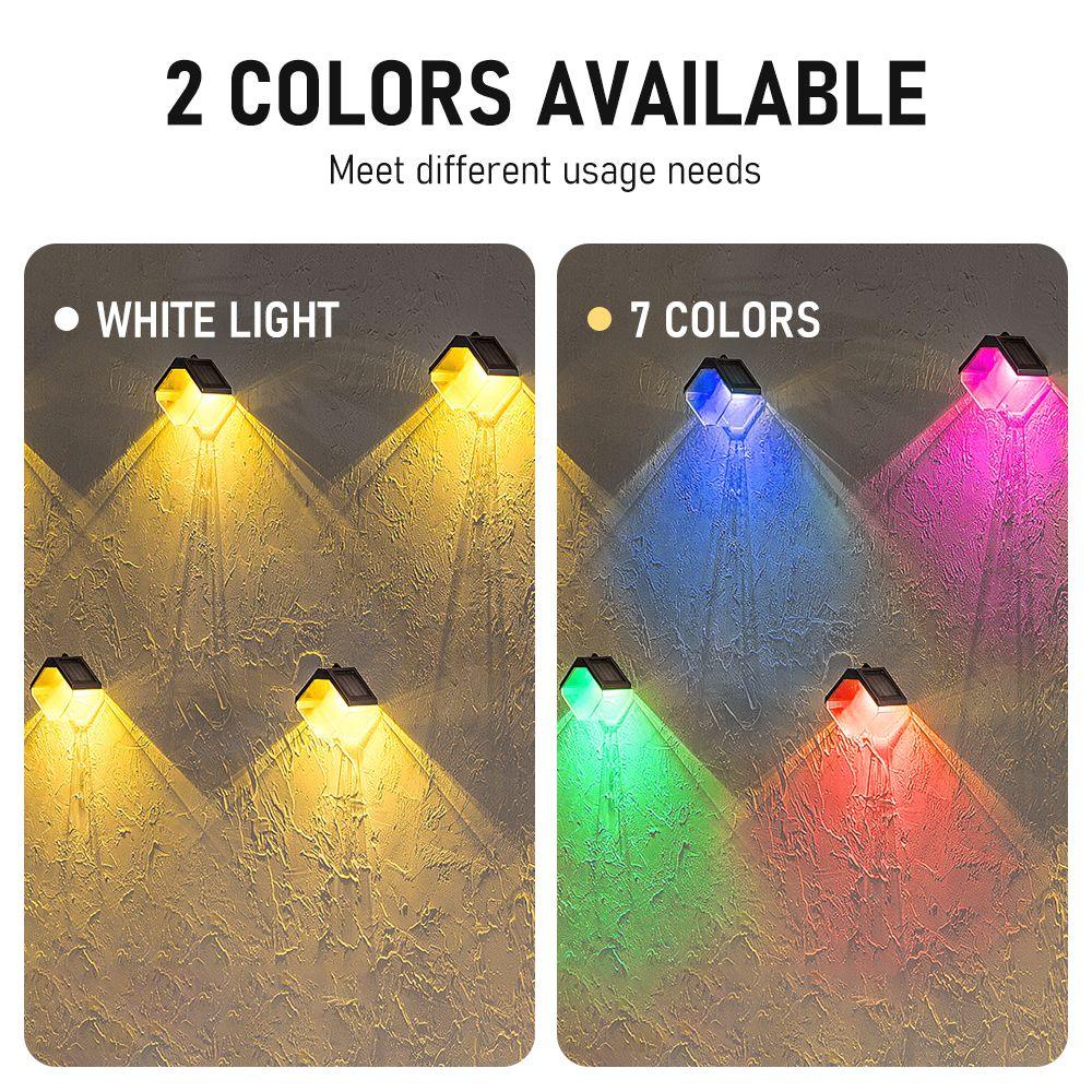 Đèn LED Gắn Tường Sử Dụng Năng Lượng Mặt Trời