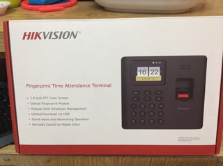DS-K1A801MF Máy chấm công IP hikvision