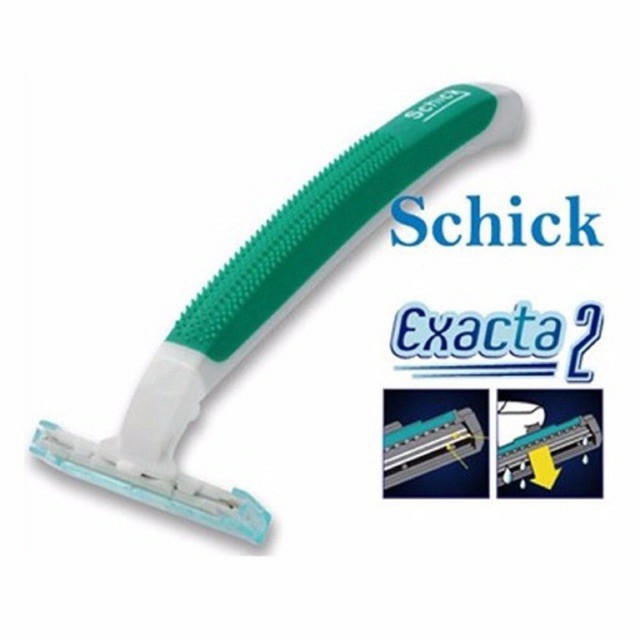 [ Siêu Tiết Kiệm] 20 DAO CẠO RÂU SCHICK EXACTA 2- SENSITIVE