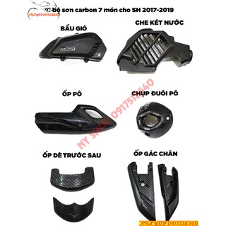 🍁  Combo sh 2017-2019 sh 125/150i bộ các bon 7 món full 💥  🍁