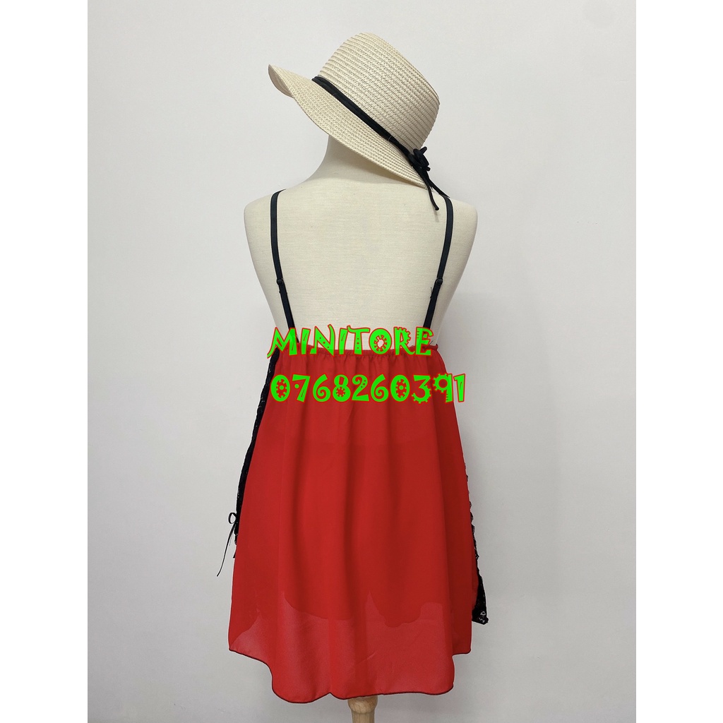 [DƯỚI 60KG] ĐẦM NGỦ VOAN PHỐI REN GỢI CẢM CÓ MÚT, CHẤT VOẠN MỀM MÁT KHÔNG MỎNG ĐƯỜNG CHỈ MAY ĐẸP