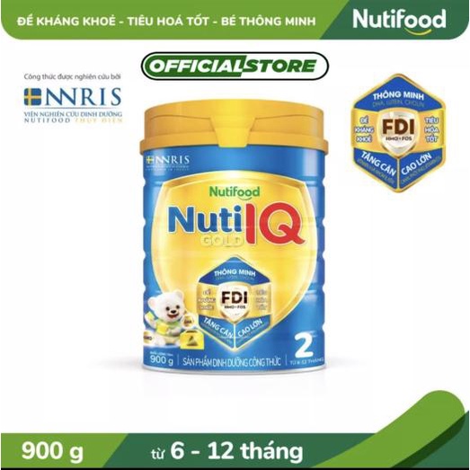 Sữa Bột Nutifood Nuti IQ Gold 2 900g
