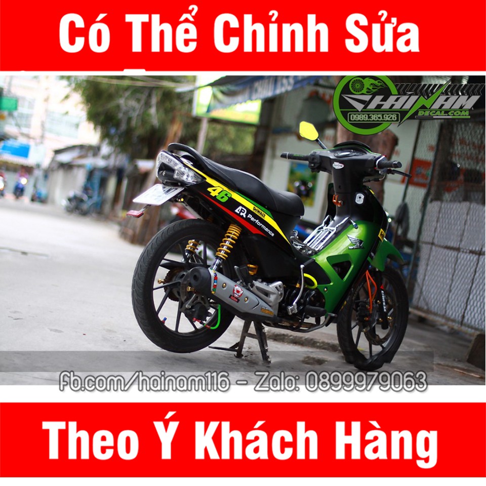 TemTrùm Wawe Alpha Xanh Đen