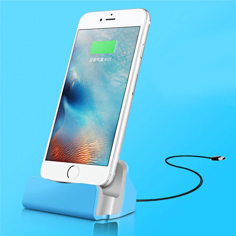 Giá đế sạc có dây cáp dạng đứng dành cho ip