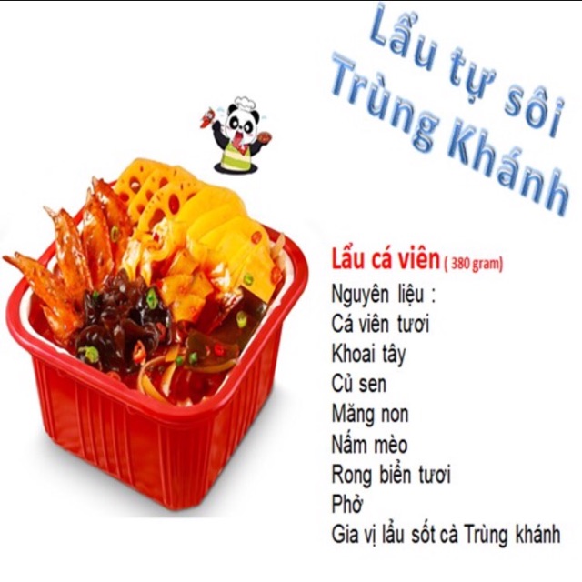 Lẩu Tự Sôi Cá Viên Tươi