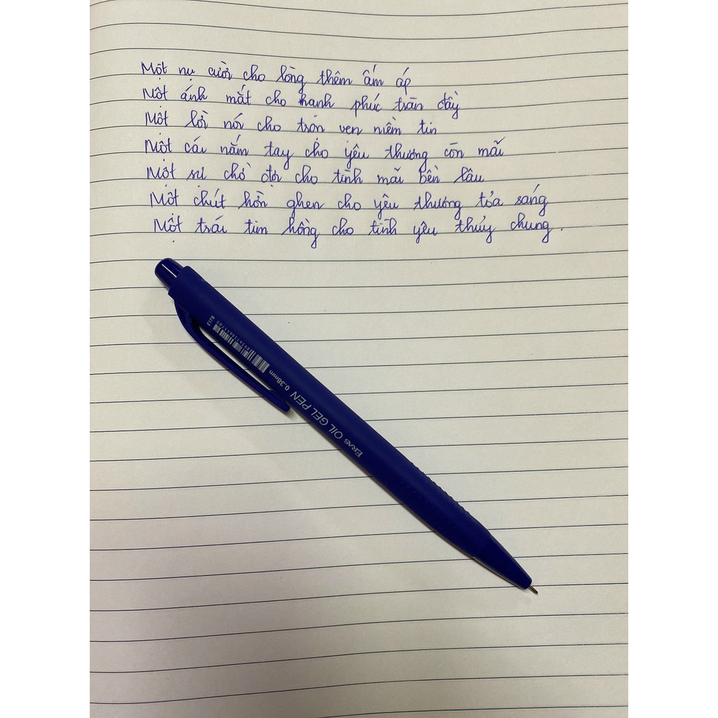 Bút bi tam giác ERÁ  E178 nét bút 0.38mm, Hộp 20 chiếc